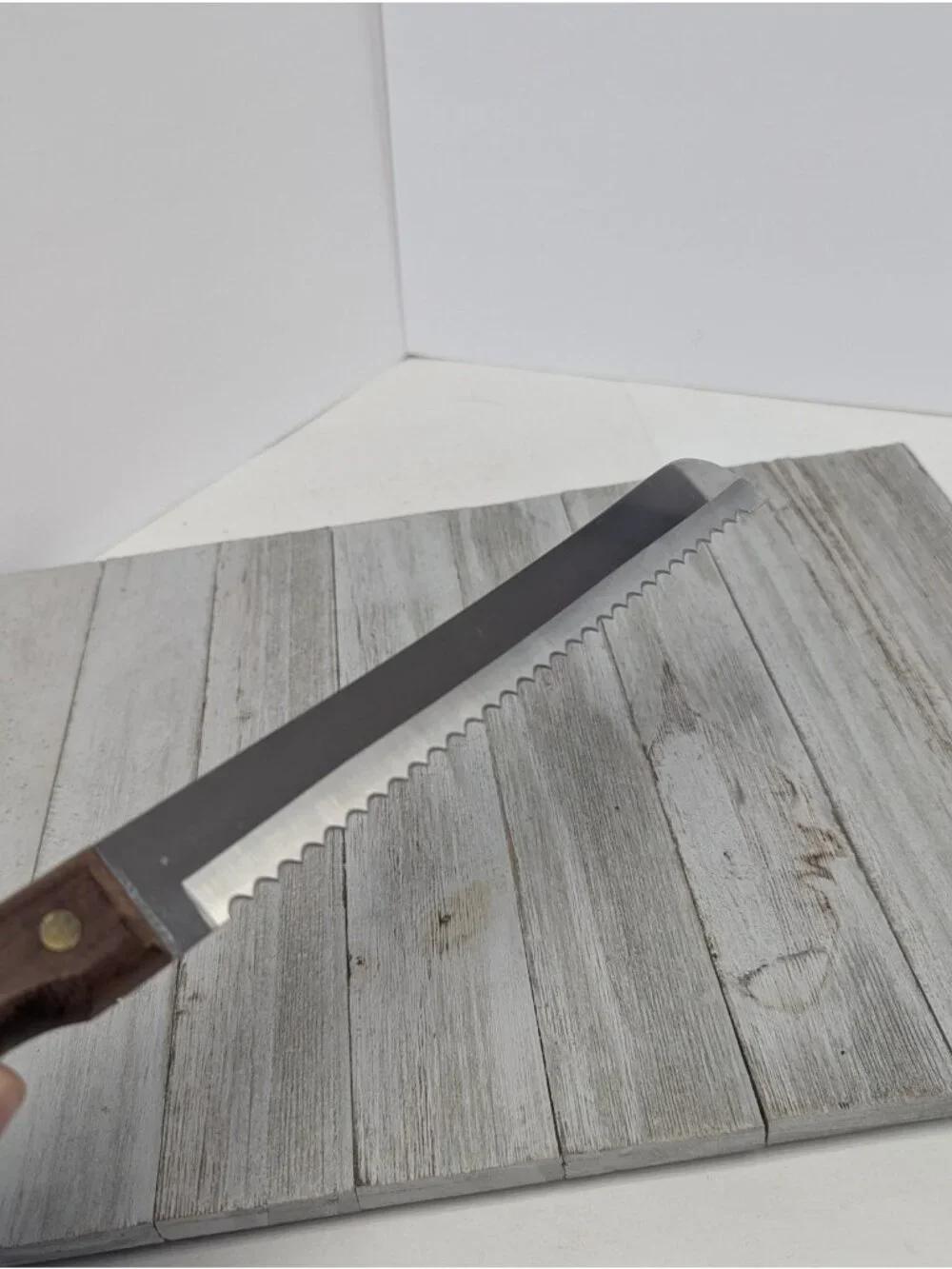 TRAMONTINA Inox Bread Knife Wood Handle 8